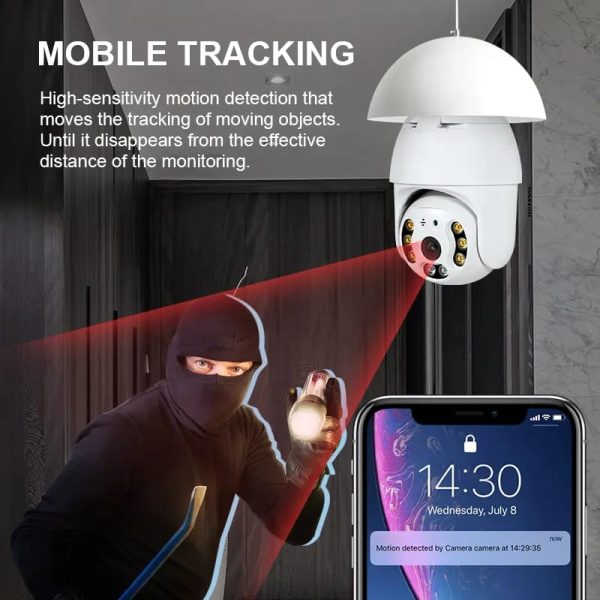 Security Camera HD 1080P Smart 360° Rotated